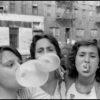 Susan Meiselas USA. New York City. 1976. Little Italy. Carol, JoJo and Lisa hanging out on Mott Street, 1976 © Susan Meiselas / Magnum Photos